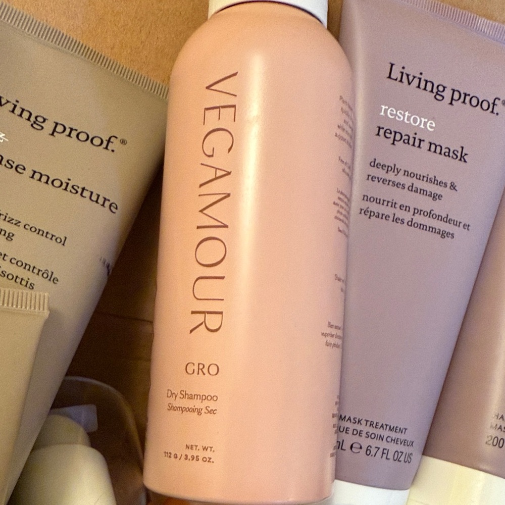 Living Proof Hair Care Lot vegamour amika kendra fekkai mask, shampoo spray - Picture 3 of 13
